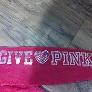 Victoria secret PINK JACKET sz med Rhinesone sleev